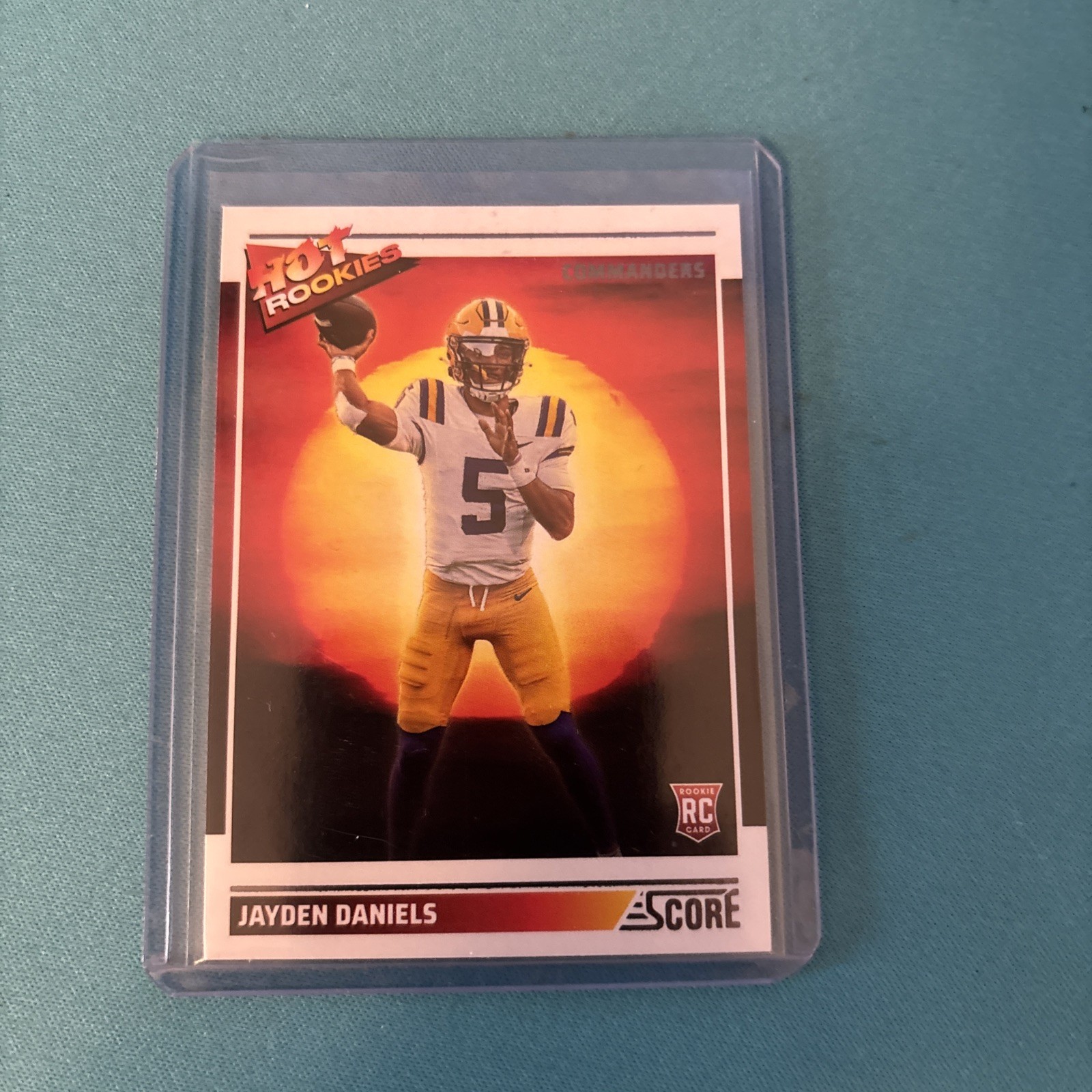 2024 Score - Hot Rookies Jayden Daniels #4 (RC)