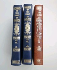 Vintage 3 x VHS Video Tape Storage Cases / Boxes / Library Books