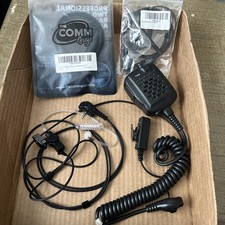 Lot Of Microphone Speaker Mikes And Earbud Mikes For Motorola Pin Style