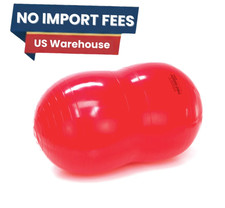 Gymnic Physio Roll Red Peanut Therapy Ball Balance Core Exercise