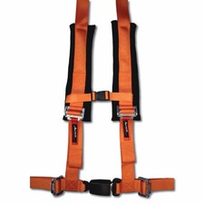 4 Point Harness With EZ- Buckle by Aces Racing - 4phOrange
