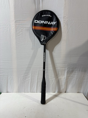 Dunlop  Squash Racket w/ Cover - Strung, Vintage Made In Belgium