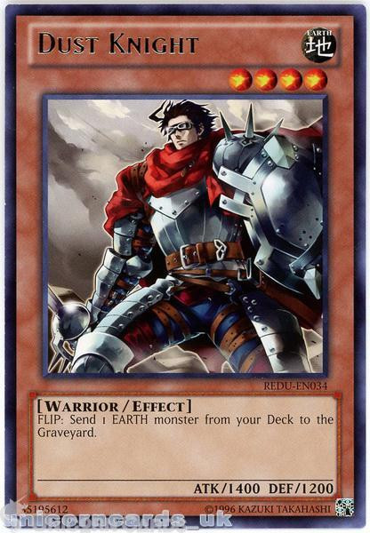 REDU-EN034 Dust Knight Rare UNL Edition Mint YuGiOh Card