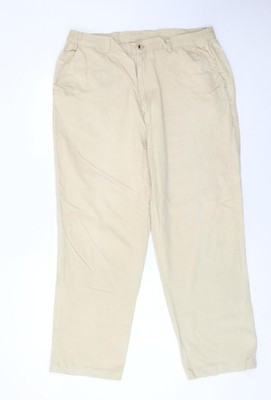 Chinohose Herren UK Größe 36 Chums Regular Fit Beige