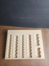 MMF Industries Countex II 6 Compartment Coin Change Counter Sorter Tray 