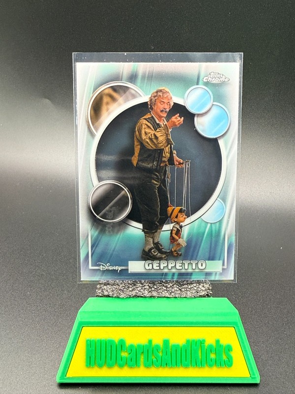 2026 Topps Chrome Disney - Geppetto - Pinocchio (2022)