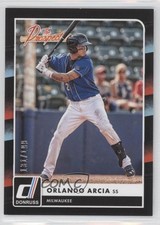 2016 Panini Donruss The Prospects Black Border 131/199 Orlando Arcia #TP7 8t7