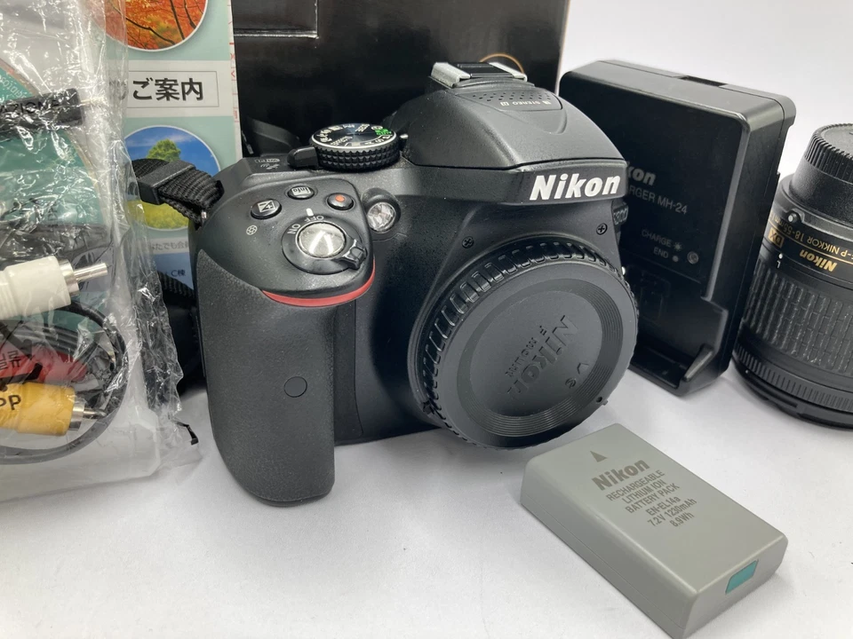 READ Excellent Nikon D5300 24.2MP Digital SLR Camera Black w/lens b260 - Image 4 of 4