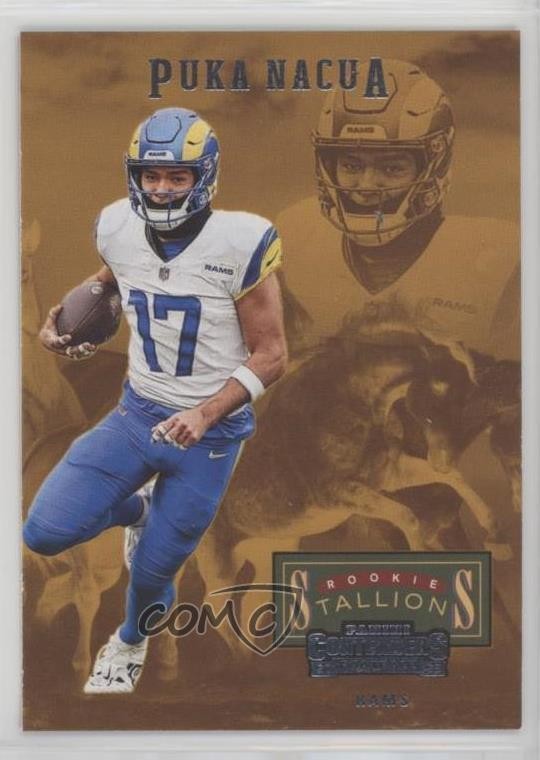 Puka Nacua Panini Contenders Rookie Stallions #19 Base
