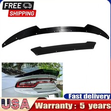 For 2015-2023 Dodge Charger Srt Hellcat Rear Spoiler Trunk Wing Glossy Black New