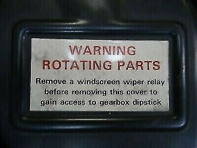 83 Rolls Royce Silver Spirit WINDSHIELD WIPER ASSEMBLY MOTOR COVER PLASTIC