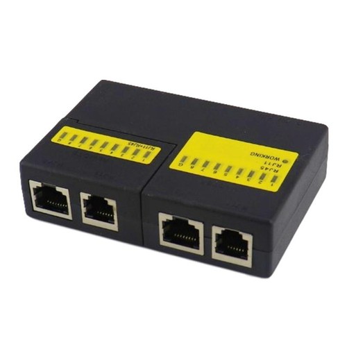 Multi-functiona lNetwork Cable Tester Rj45 Rj11 CAT5 Lan Ethernet Line Tester - Photo 4/9