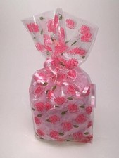 Valentine's Day Roses Bath Salts Gift Bag Choose Scent / Color 