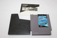 Silent Service Game, Manual, Sleeve (Nintendo Entertainment System, 1985) NES Au