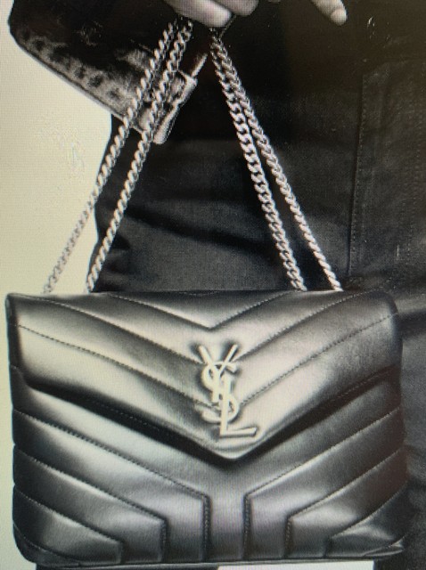 small loulou leather shoulder bag