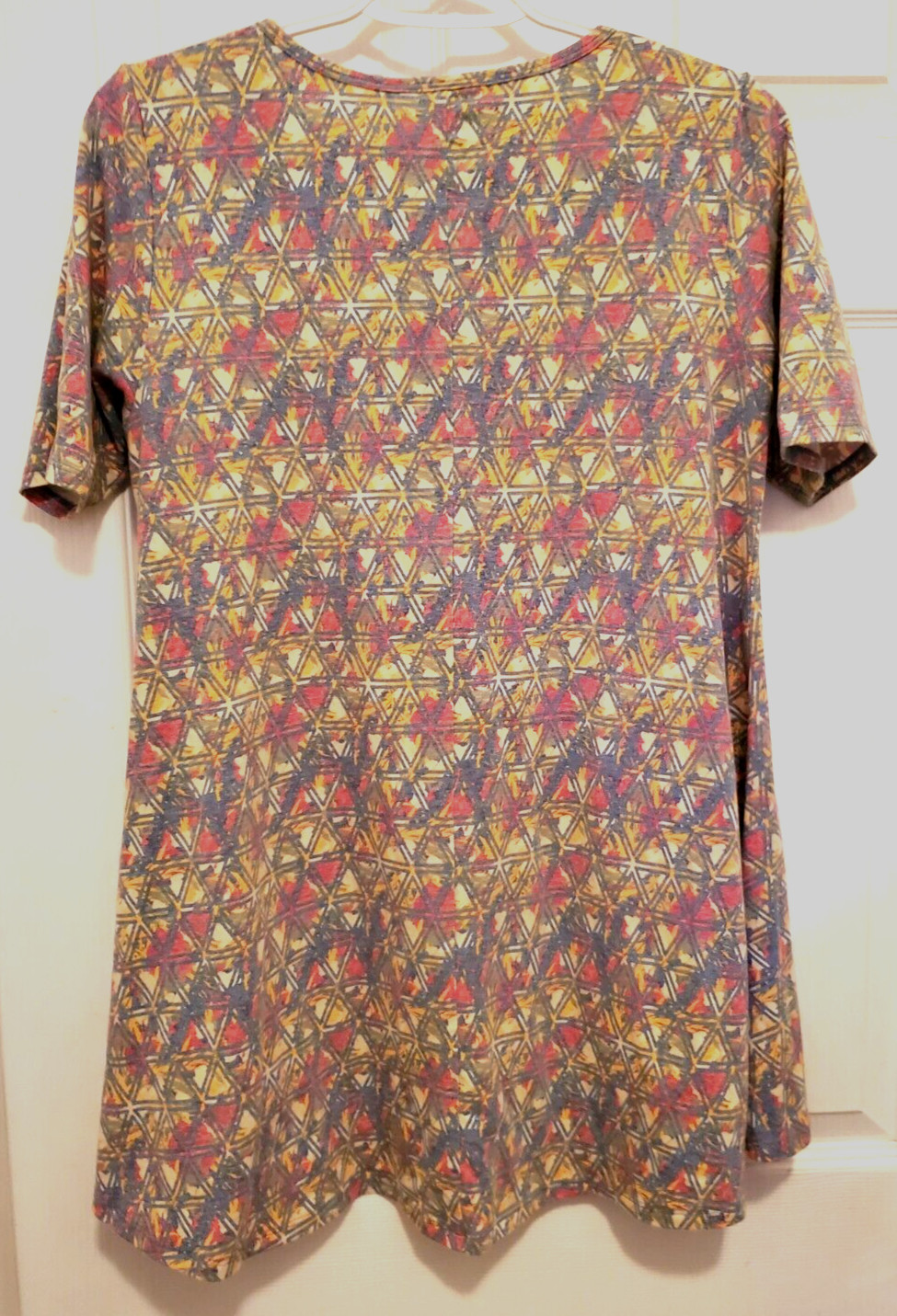 LuLaRoe Multicolor Triangle Geometric Design Perf… - image 2