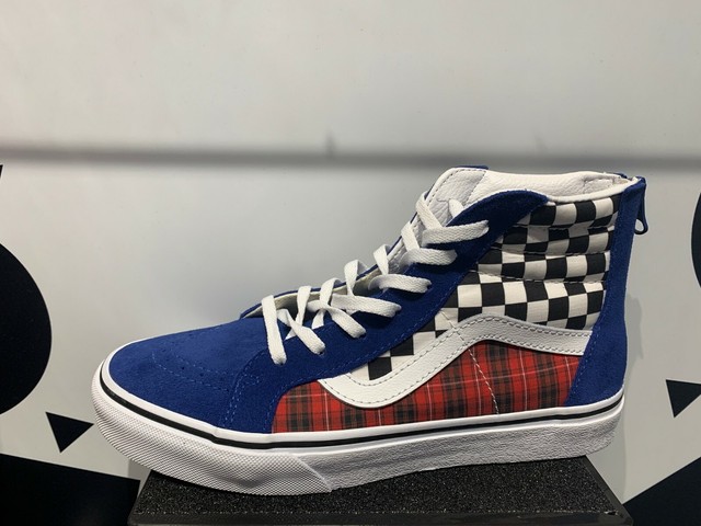 checkerboard vans girls