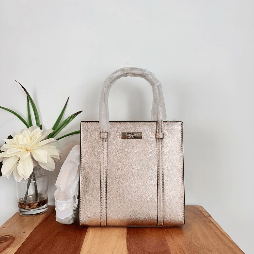 NWT Kate Spade Kenzie Limited Edition Metallic Small Tote | eBay