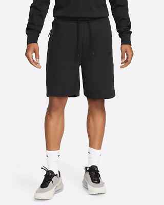 Size S Men's Nike Sportswear Tech Fleece Shorts Black CU4503-010