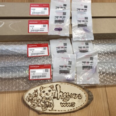 OEM Honda CIVIC EG6 92-95 Außenfenster Tür mit Dach Zierleisten Set Type-R Or...