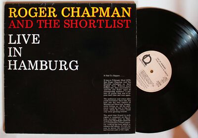 Roger Chapman Live In Hamburg GER LP 1982