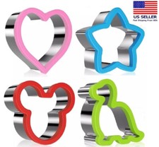 Stainless Steel Cookie Biscuit Cutter Set  Pastry  Sandwich Cutter Kitchen Tool