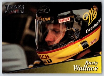 1994 Traks Premium RUSTY WALLACE #193 Penske Racing South HOF