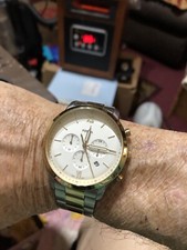 fossil stainless steel watch FS5385