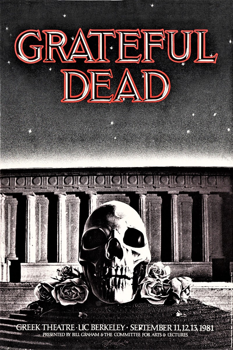 Grateful Dead Concert Poster - 12