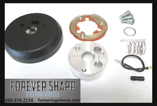 3 hole Steering Wheel adapter for all 69-94 GM Chevy, 76-95 Jeep