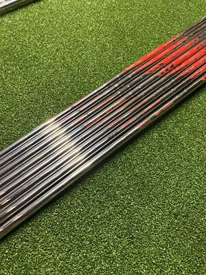 Set Of 8 x NS PRO Modus 3 Tour 120 R Flex .370 Golf Shaft 4-PW + 1 Extra Wedge