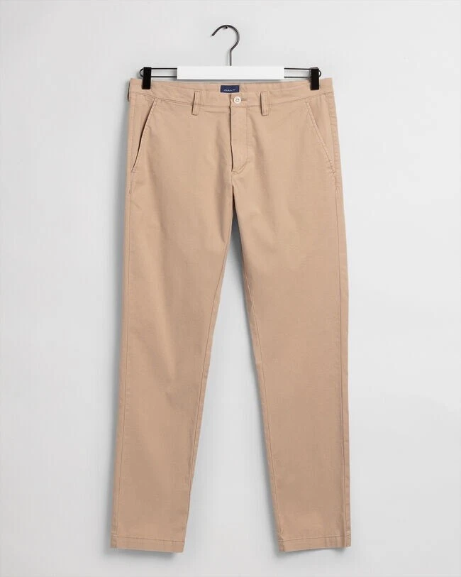 Gant Slim Fit Chinos Dry Sand RRP £100 W30 L34