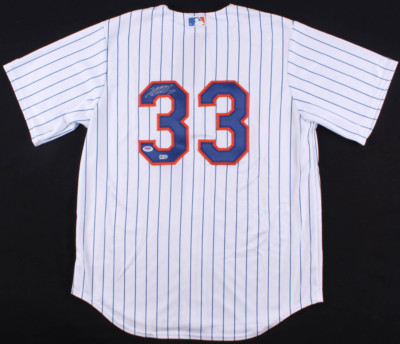 Matt Harvey Signed New York Mets Custom Jersey PSA COA Former N Y Ace 