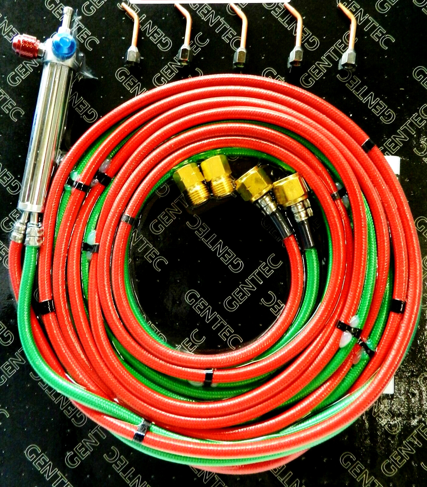 Gentec Soldering Jewelry Torch Kit 5 Tips 26 Oxygen Acetylene