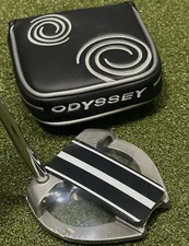 Odyssey Microhinge Marxman Fang Mallet Putter 35" w/ Headcover RH NEW #107365