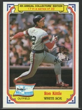 Ron Kittle 1984 Topps Drake's Big Hitters #17  Chicago White Sox  #1