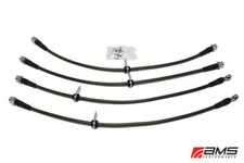 Ams Performance For 08-15 Mitsubishi Evo X Stainless Steel Brake Lines 4 Lines Ams Performance For 08-15 Mitsubishi Evo X Stainless Steel Brake Lines 4 Lines