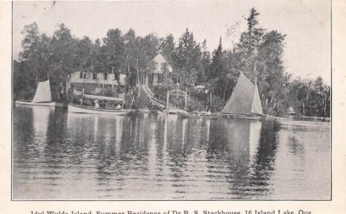 1907 - Idyl Wylde Island, Summer Residence, Dr B.S. Stackhouse, «As is» (25.14) prezzo ebay