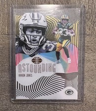 2019 Panini Illusions Astounding - #AST-AJ - Aaron Jones - Green Bay Packers1