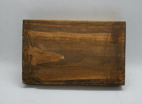 Rustic Farmhouse Sign "Chicken Farm" Upcycled Wood Tiered Tray Shelf Sitter - Picture 2 of 8