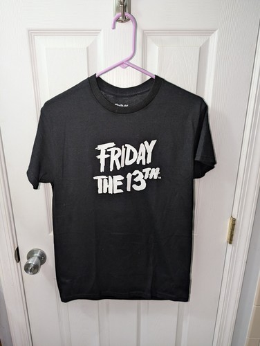 Friday the 13th Jason Voorhees Hockey Mask Horror Men's T-Shirt Size Small New