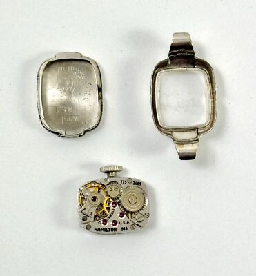Vintage Hamilton Wenda Damenuhr 14K Gold Filled 911 Werk - 30er-40er Jahre
