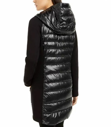 Calvin Klein Asymmetrical Mixed-Media Puffer Jacket Black S 193623181888 | eBay Calvin Klein Asymmetrical Mixed-Media Puffer Jacket Black S 193623181888 | eBay
