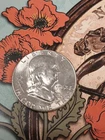SILVER  FRANKLIN HALF DOLLAR 1962 P  UNC TP-5895