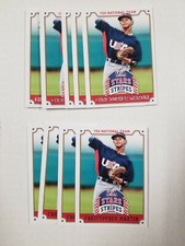 9 2015 Stars & Stripes Christopher AUSTIN MARTIN card lot TORONTO BLUE JAYS #22