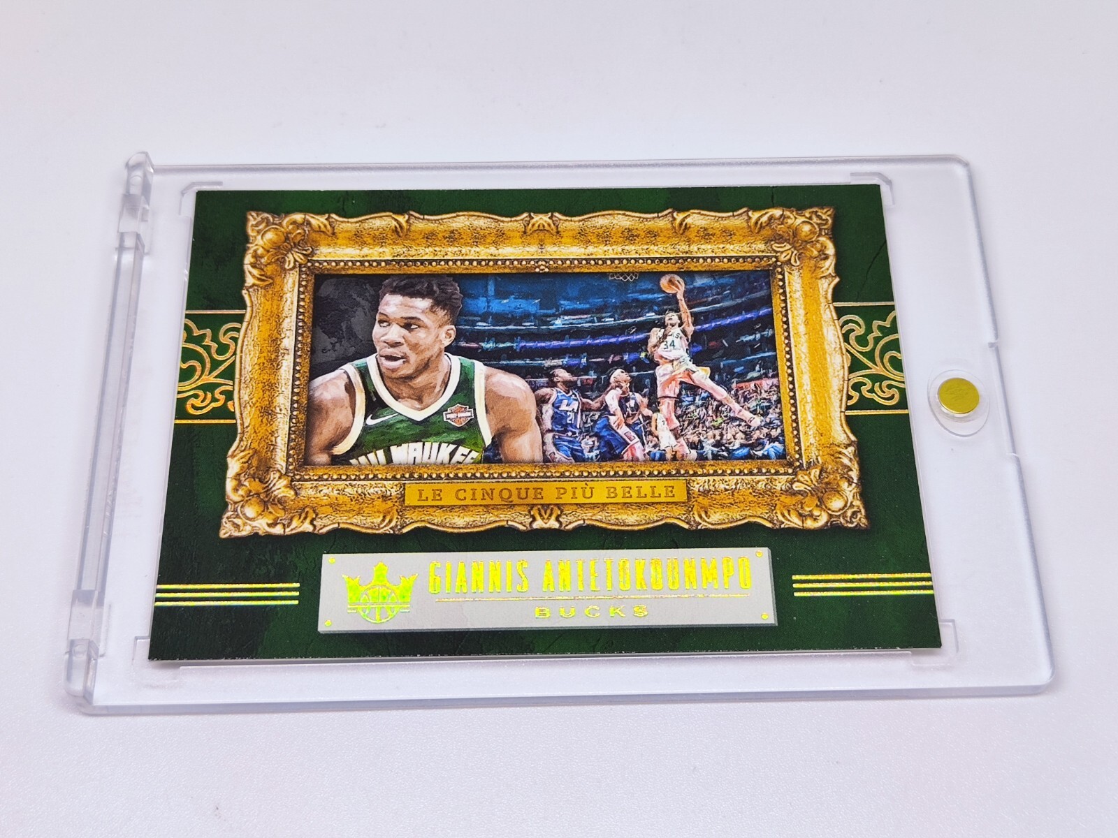 2018-19 Panini Court Kings Le Cinque Piu Belle #1 GIANNIS ANTETOKOUNMPO!!