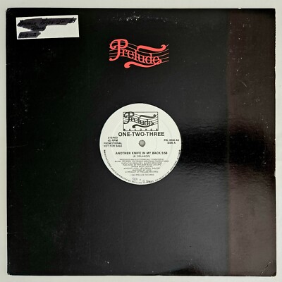 DISCO / HI-NRG - ONE-TWO-THREE - ANOTHER KNIFE IN MY BACK - PRELUDE OG PROMO