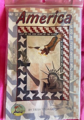AMERICA Trish Stuart Pattern Trish's Twisted Threads NEW OLD STOCK, NEVER OPENED