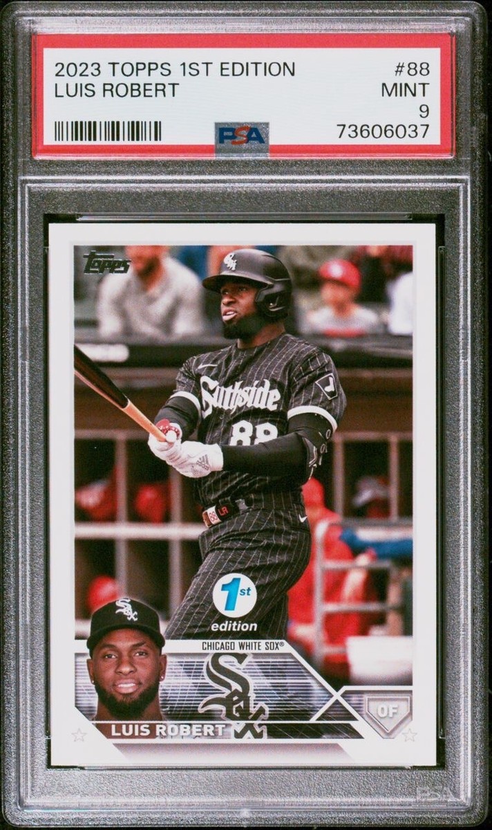 Luis Robert ルイス・ロベルト 直筆サイン RC PSA 2024 Topps Series 1