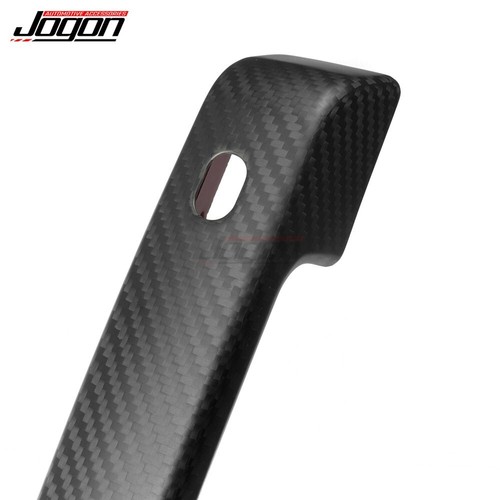 Matte Carbon Exterior Door Handle Trim For Ford Bronco 2021-2024 Raptor Two Door - Picture 9 of 13